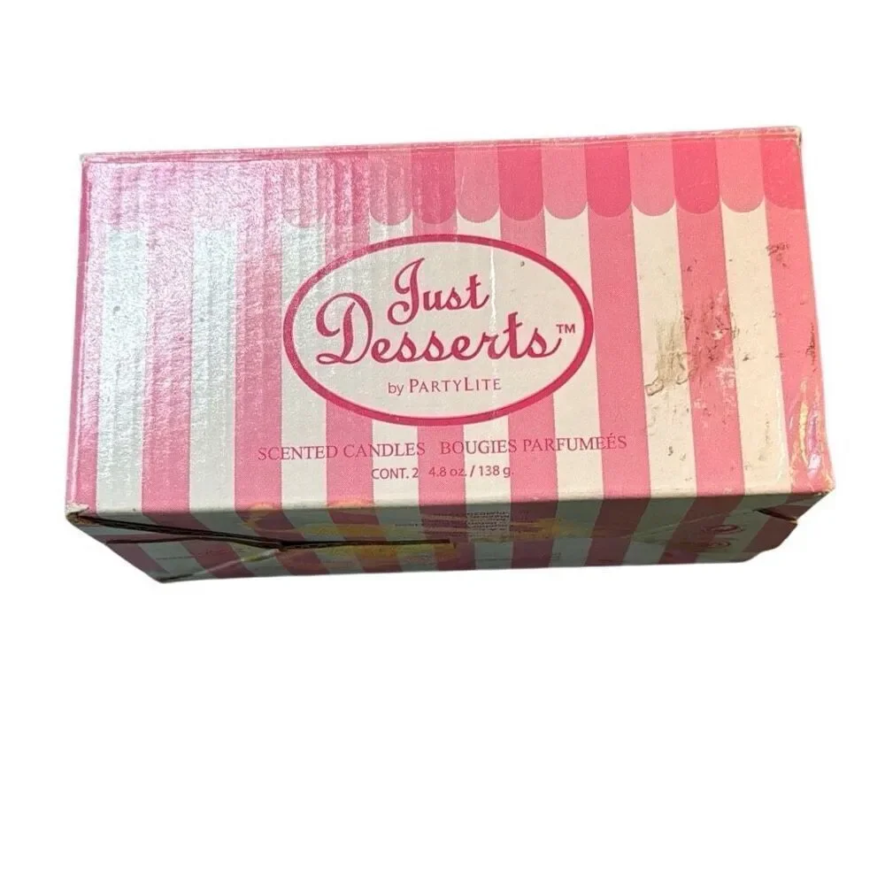 Just Desserts By Partylite Nutcracker Sweet Sugarplum Fairies Scented Candles